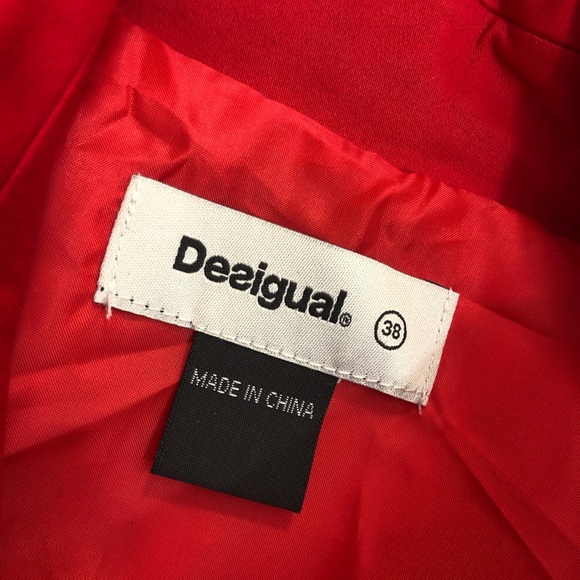 DESIGUAL FALL COAT/SIZE 38/BRAND NEW - Picture 9 of 14